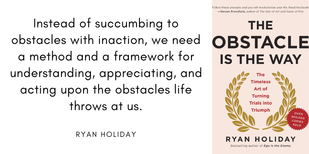 the obstacle is the way book review