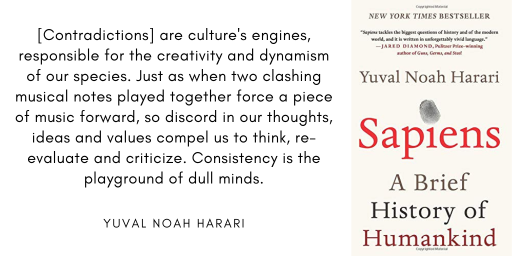 Sapiens by Yuval Noah Harari — Book Summary | Tyler DeVries